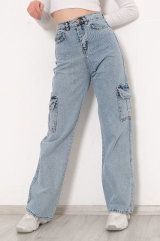 Kargo Cepli Palazzo Kot Pantolon Buzmavi2 - 10212.925.