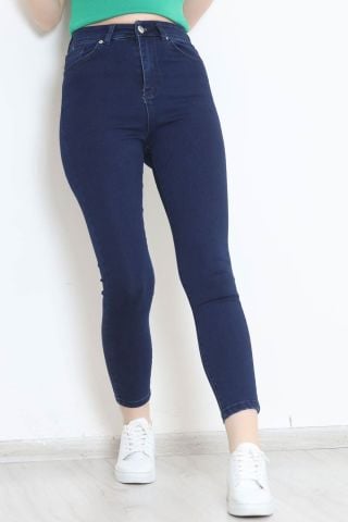 Süper Likra Kot Pantolon Mavi7 - 9815.1431.