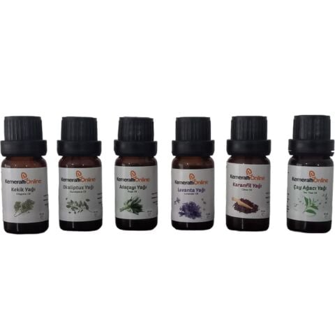 6 li Bitkisel Yağ 10 ml