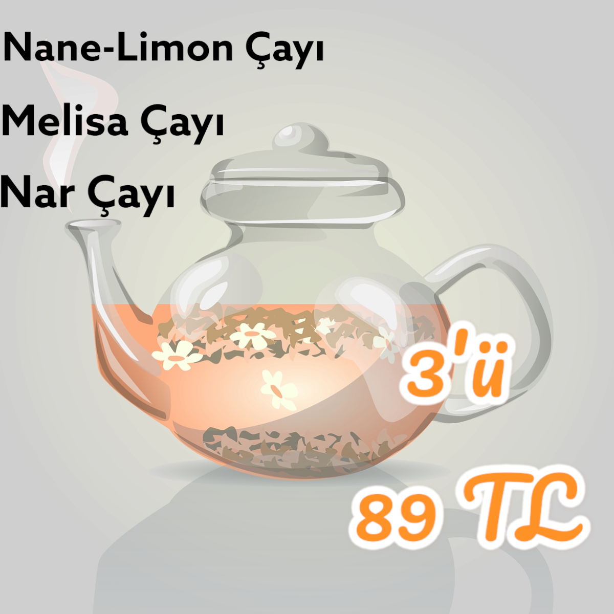 Nane-Limon Çayı,  Nar Çayı,  Melisa Çayı 20'li