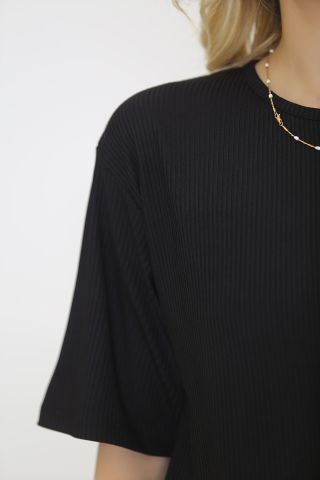 Salaş Tişört Siyah - 2411.555.