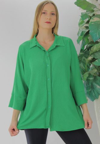 Krinkıl Gömlek Yeşil - Lks2406.75