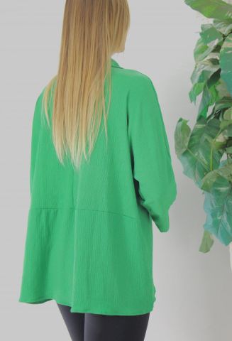 Krinkıl Gömlek Yeşil - Lks2406.75