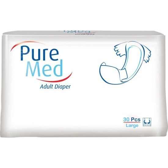 PUREMED HASTA ALT BEZİ BELBANTLI LARGE 30'LU