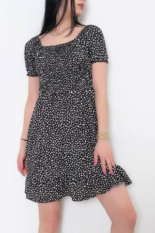 Gipeli Elbise Noktalısiyah - 889.1287.