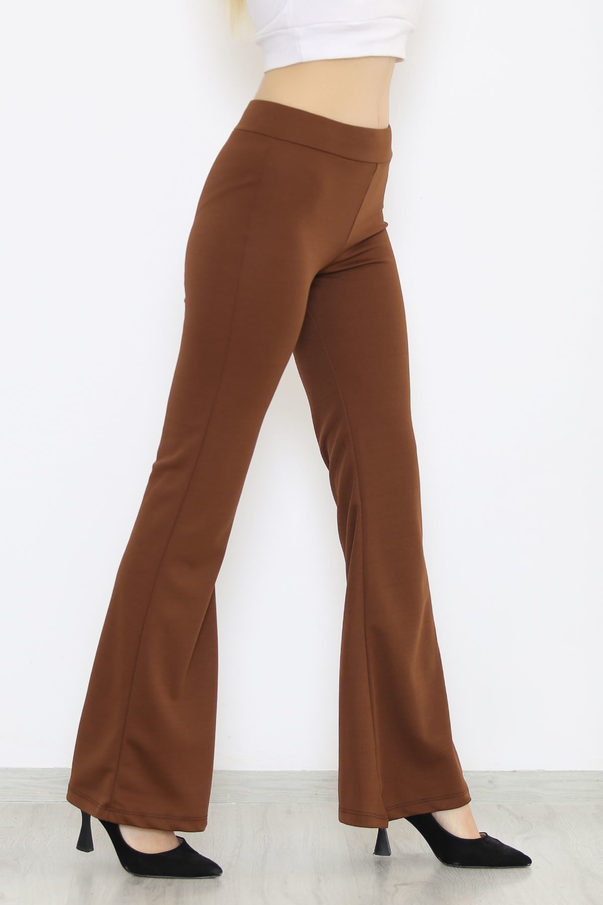 İspanyol Paça Pantolon Kahve - 8635.1567.