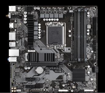 B760M-DS3H-AX-DDR4 Intel® Socket LGA 1700:Support 13th and 12th Gen Series Processors