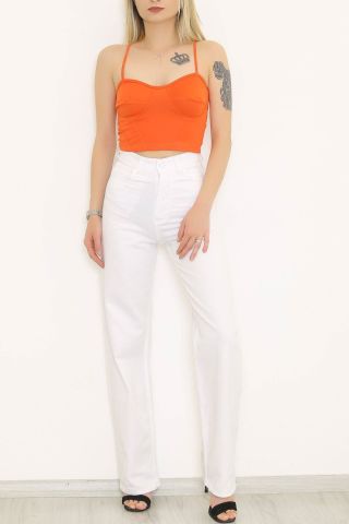Salaş Kot Pantolon Beyaz1 - 6803.1184.