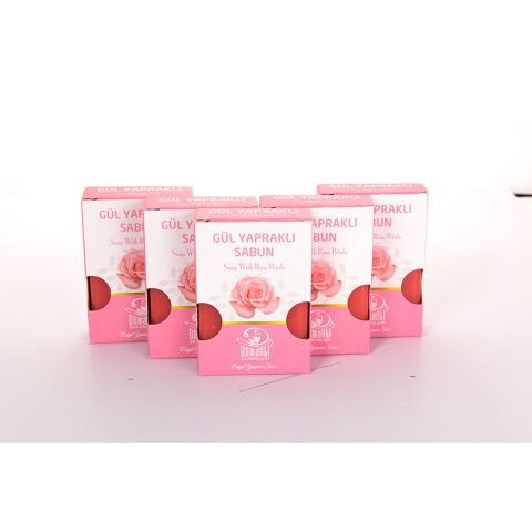 Gül Yapraklı Sabun