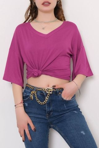 V Yaka Bluz Mor - 10664.1095.