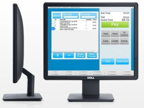 E1715S 17'' 1280x1024 5ms 60Hz VGA DP Pivot Siyah LED Monitör