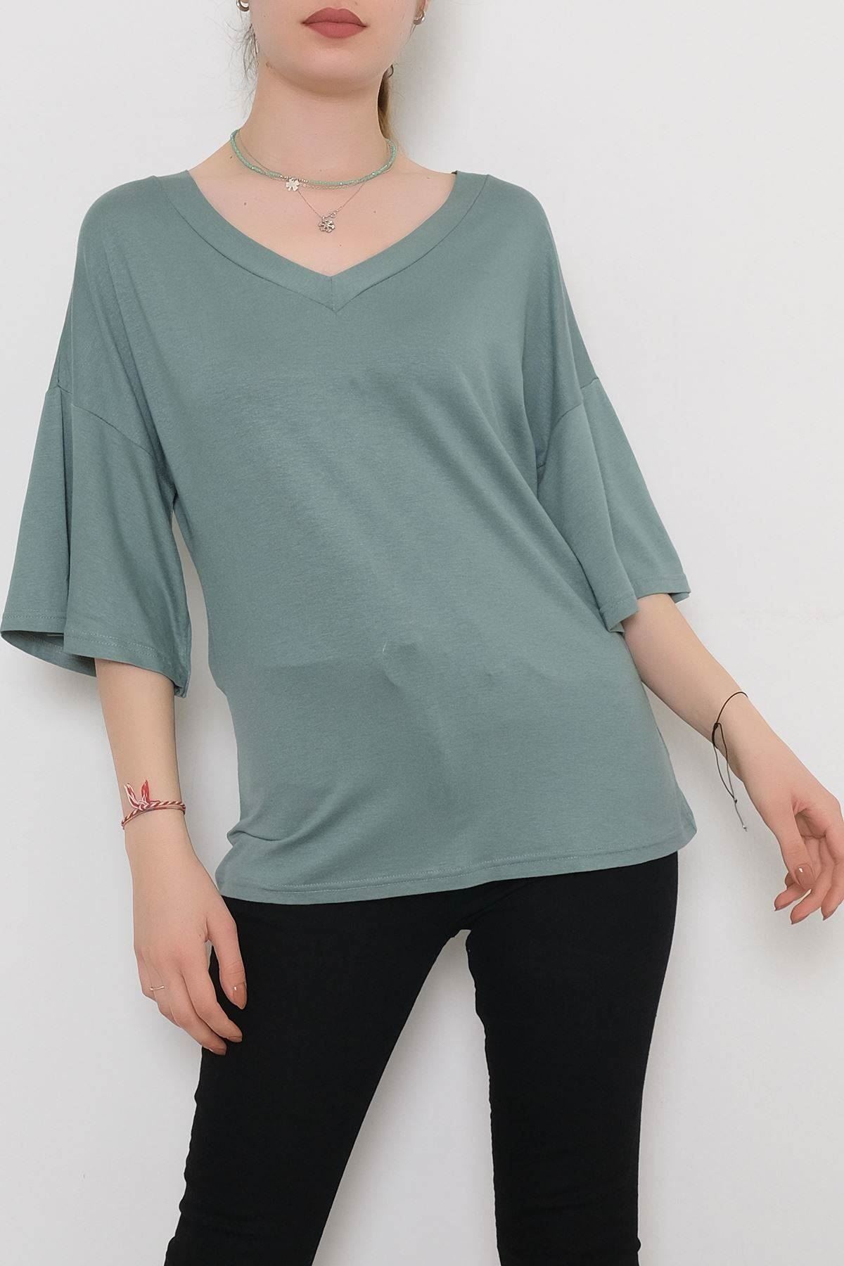 V Yaka Bluz Mint - 10664.1095.