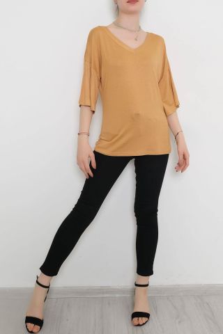 V Yaka Bluz Bisküvi - 10664.1095.