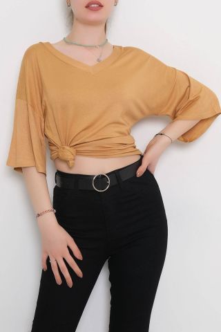 V Yaka Bluz Bisküvi - 10664.1095.