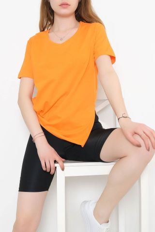 Penye Tunik Tişört Oranj - 1062.275.