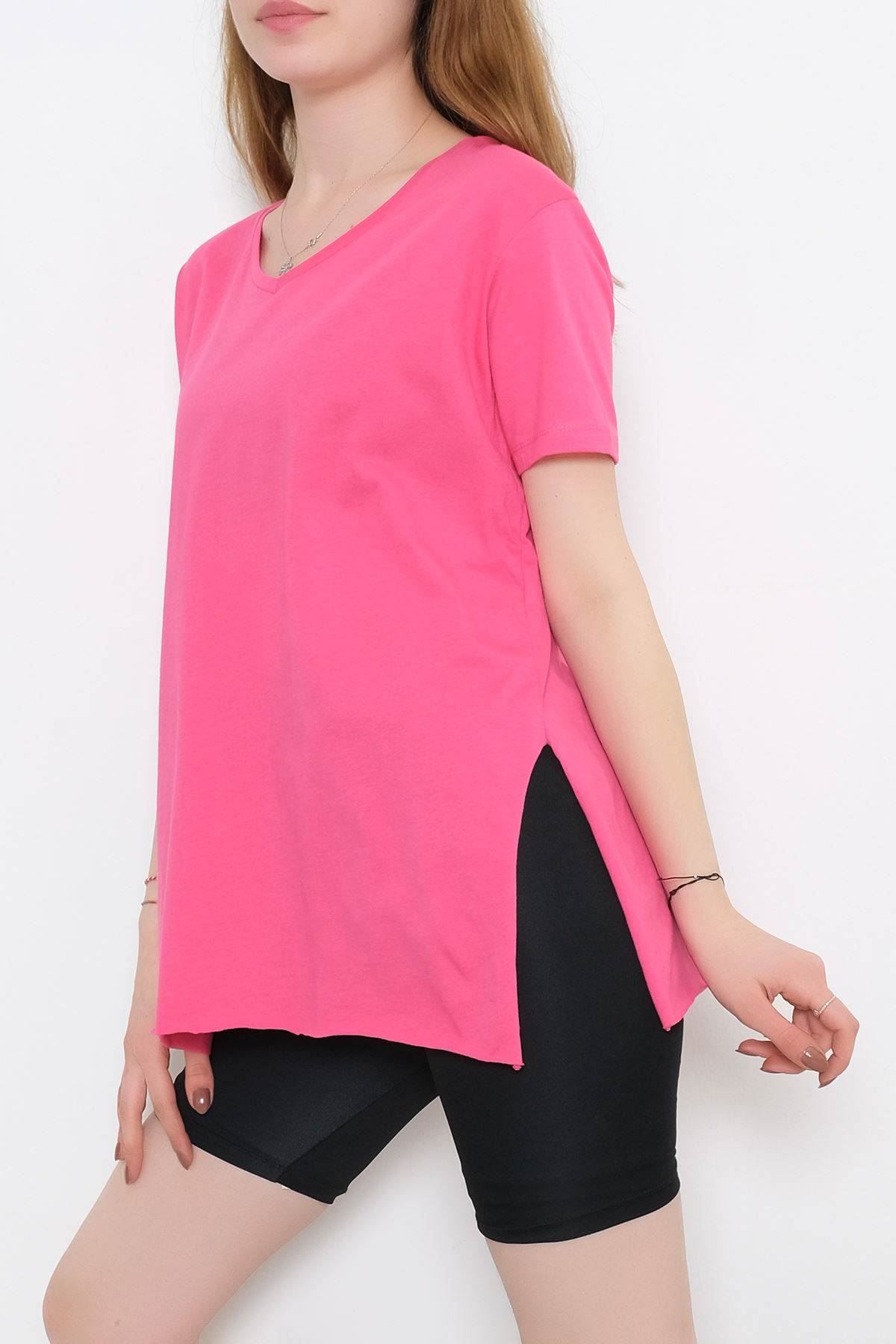 Penye Tunik Tişört Koyupembe - 1062.275.