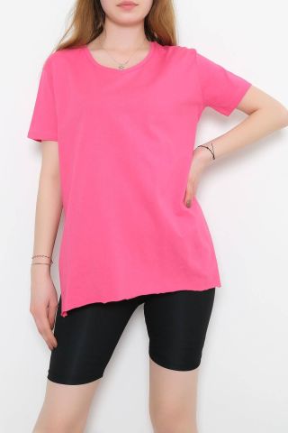 Penye Tunik Tişört Koyupembe - 1062.275.