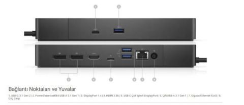 A-210-AZBW Performance Dock WD19DCS 240W