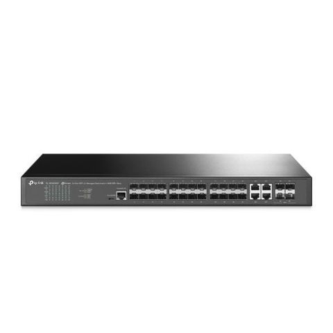 TL-SG3428XF JetStream 24-Port SFP L2+ Managed Switch with 4 10GE SFP+ Slots