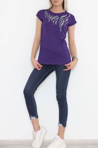 Önü Pul Detaylı Bluz Koyumor - 11536.599.