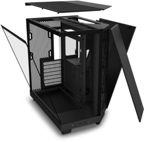 CC-H61FB-01 H6 Flow Siyah ATX Mid Tower Kasa