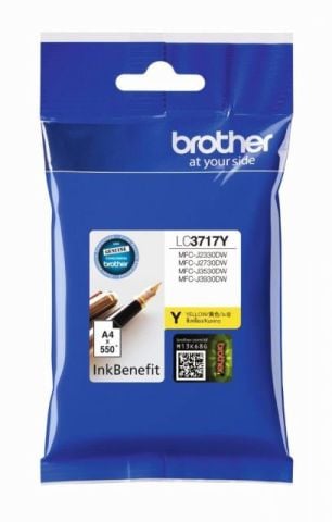 LC3717Y 550 Sayfa Sarı Kartus