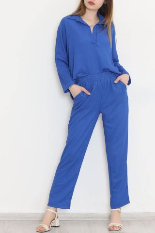 Polo Yaka Takım Saks - 108711.1059.