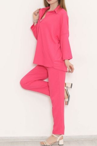 Polo Yaka Takım Fuşya - 108711.1059.