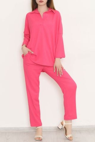 Polo Yaka Takım Fuşya - 108711.1059.