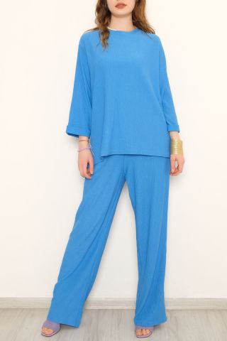 Duble Kol İkili Takım  Mavi - 10749.1254.