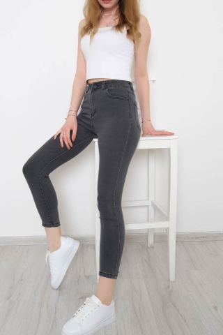 Süper Likra Kot Pantolon Füme5 - 9815.1431.