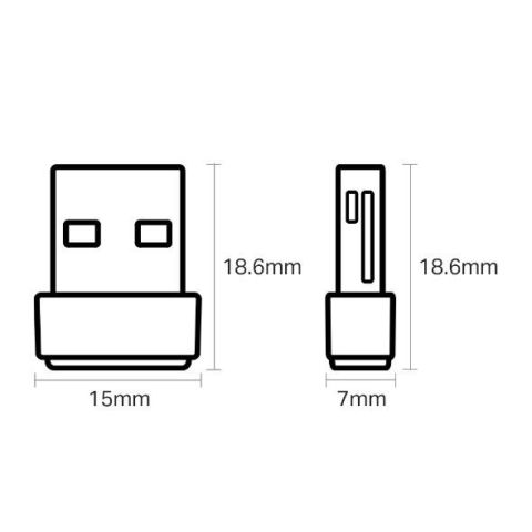 ARCHER-T2U-NANO AC600 Nano Wireless USB Adaptör