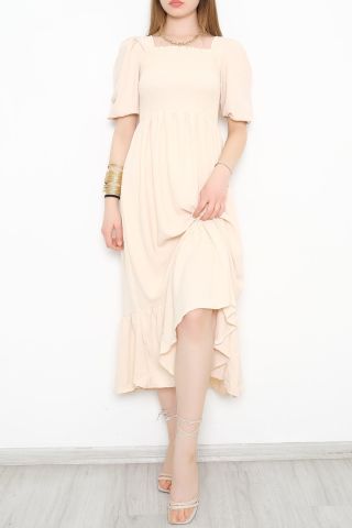 Gipeli Ayrobin Elbise Bej1 - 52511.1234.