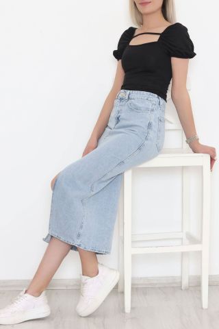 Balon Kol Bluz Siyah - 3354.1595.