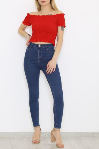 Gipe Bluz Kırmızı - 5223.1234.