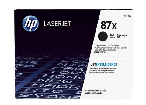 CF287X No87X Yüksek Kapasite Siyah Lazer Toner