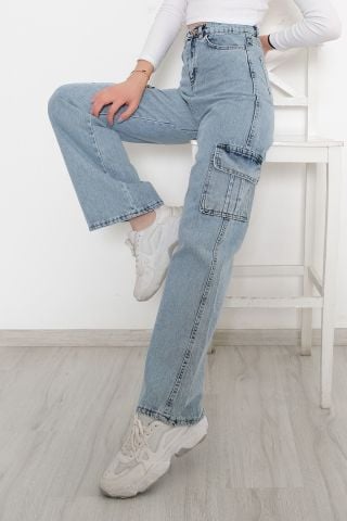 Kargo Cepli Palazzo Kot Pantolon Buzmavi2 - 10212.925.