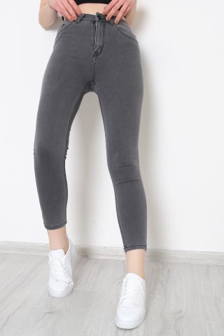 Süper Likra Kot Pantolon Füme2 - 9815.1431.