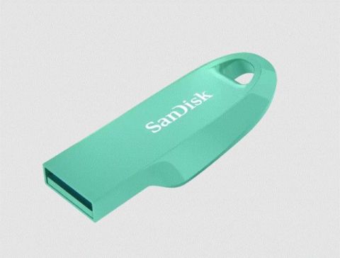 SDCZ550-064G-G46G 64GB Ultra Curve 3.2 Flash Drive Green