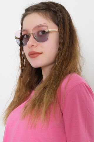 Aksesuar Gözlük Pembeyeşil - 10912.1724.