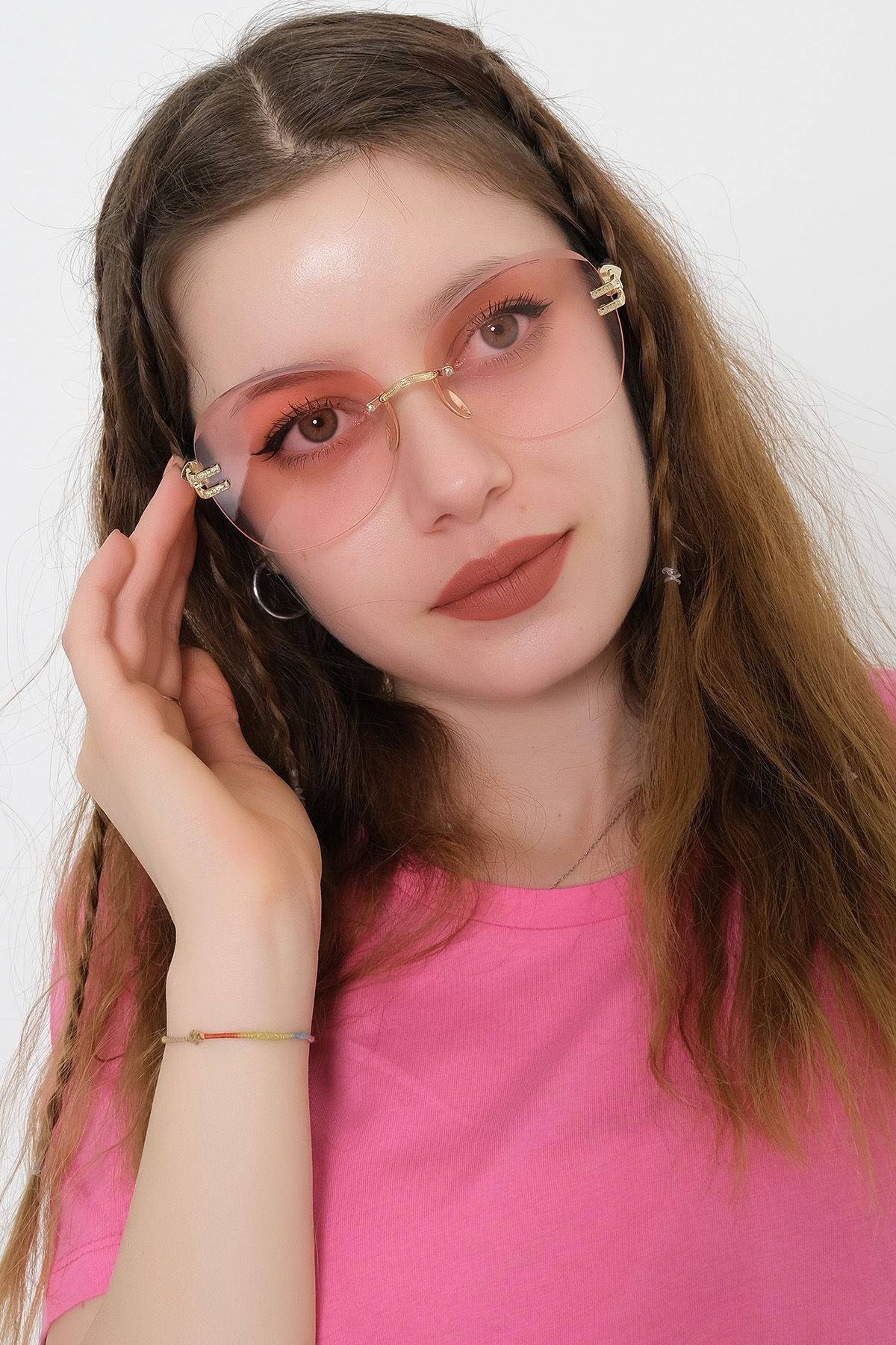 Aksesuar Gözlük Pembe - 10909.1724.
