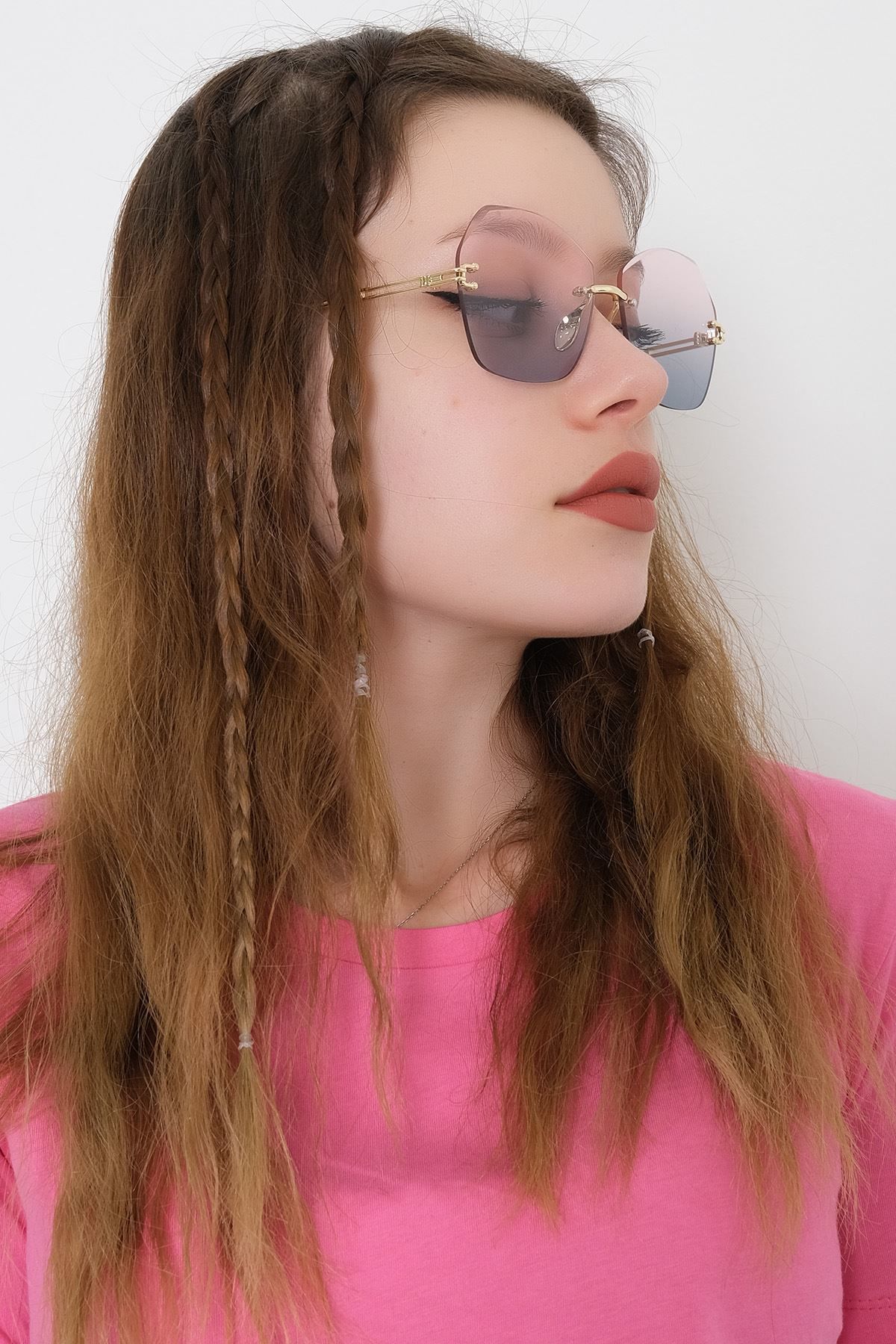 Aksesuar Gözlük Pembeyeşil - 10911.1724.