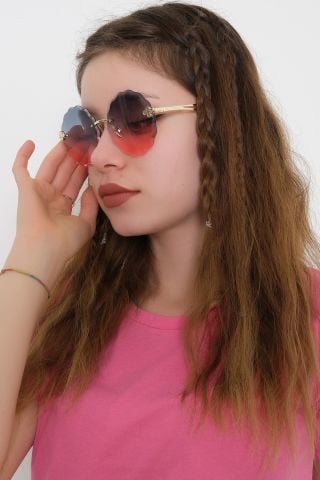 Aksesuar Gözlük Yeşilpembe - 10908.1724.