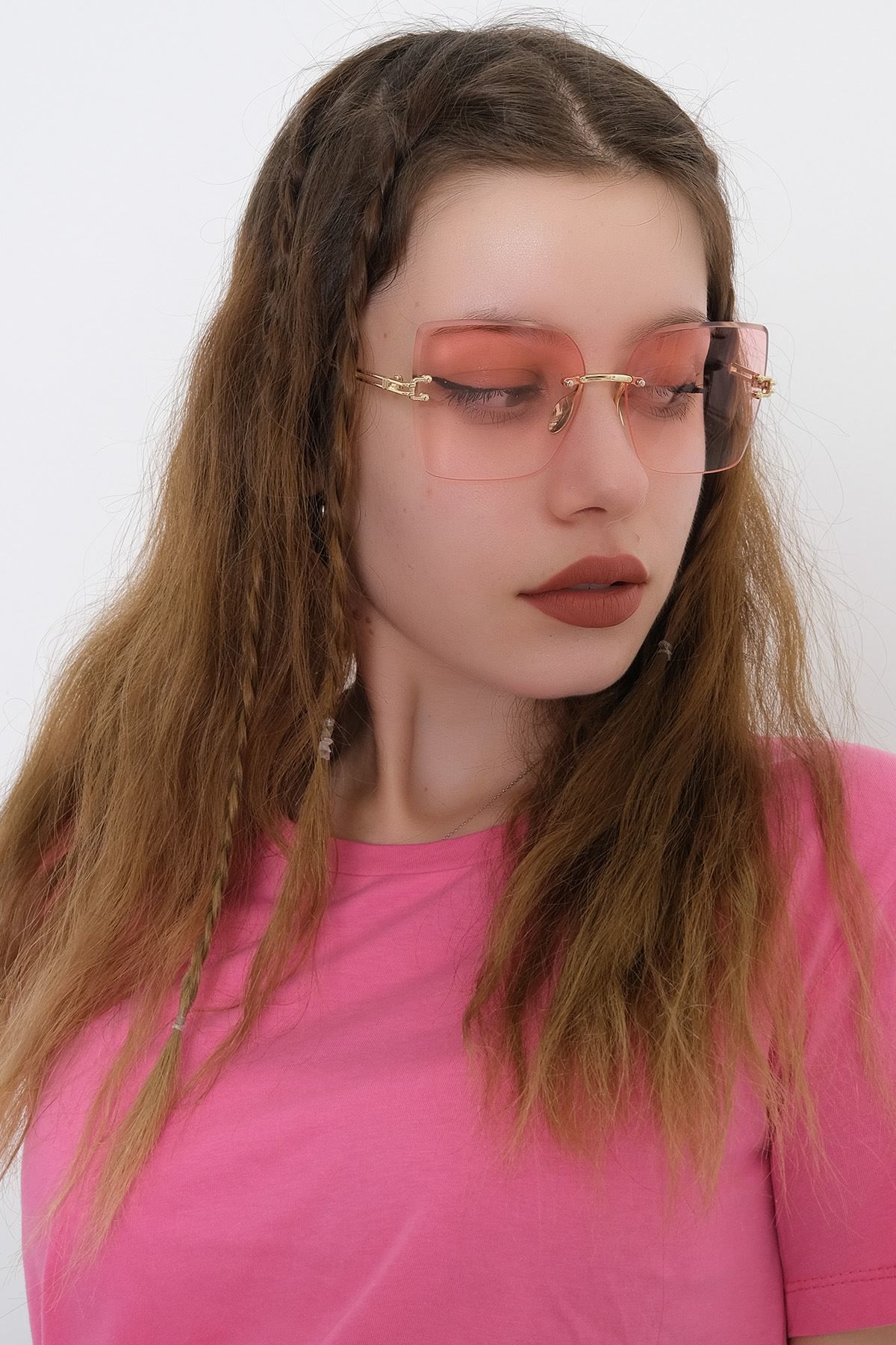 Aksesuar Gözlük Pembe - 10910.1724.