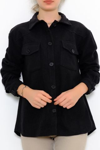 Kaşe Gömlek Siyah - 6033.1322.