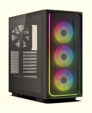 CG540-MESH-PF750 4 Fanlı Mesh ARGB ATX Mid Tower Siyah Kasa Dahili 750W 80+ PSU