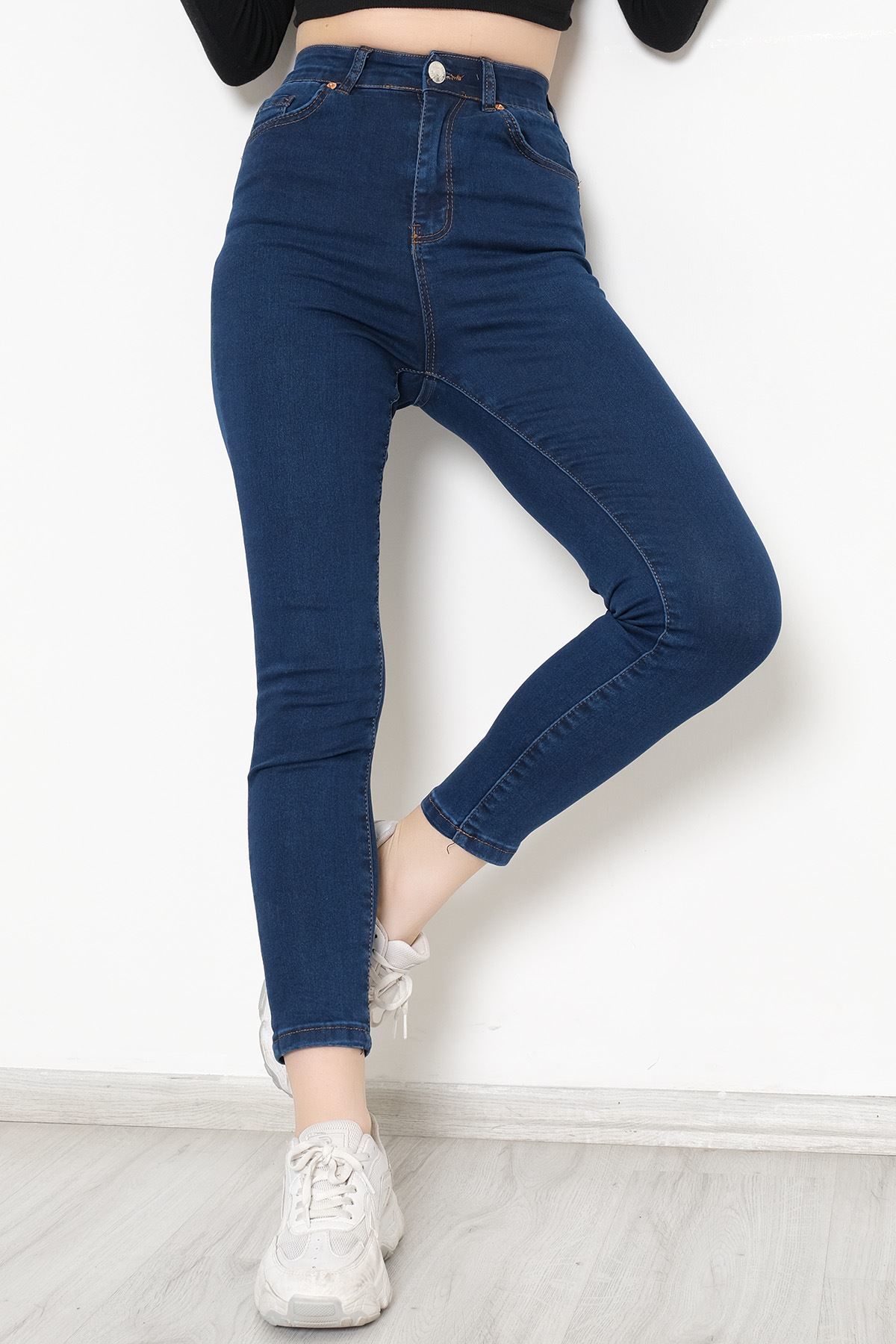 Süper Likra Kot Pantolon Koyumavi2 - 9815.1431.