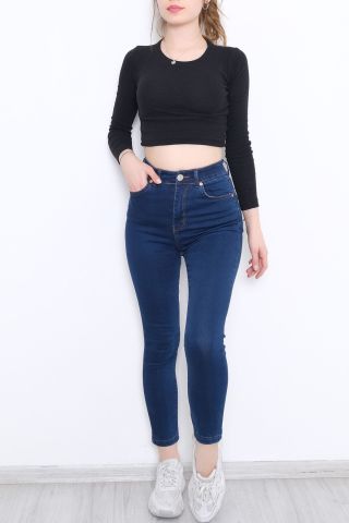 Süper Likra Kot Pantolon Koyumavi2 - 9815.1431.