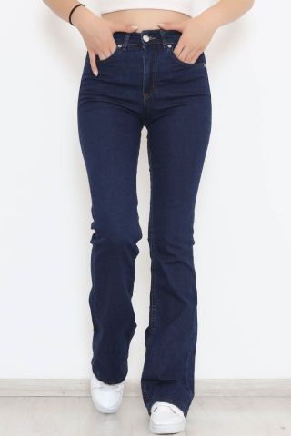 İspanyol Paça Kot Pantolon Koyumavi - 11614.1431.