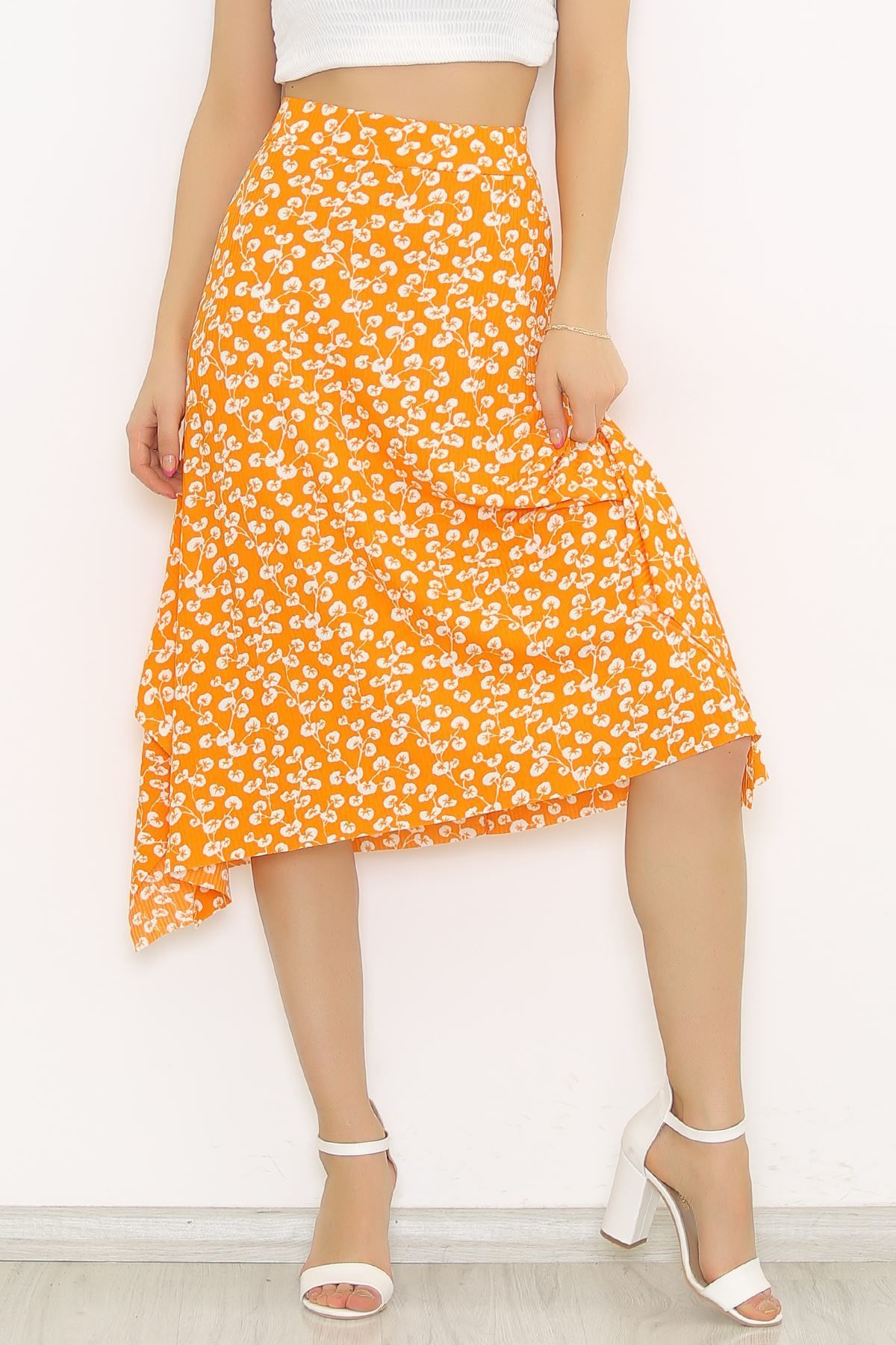 Asimetrik Etek Turuncu - 2247.555.